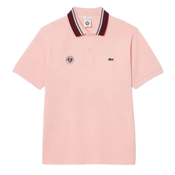 Áo Polo Lacoste Relaxed Fit Polo Shirt PH7901 KF9 Màu Hồng Size S - Thời trang - Vua Hàng Hiệu