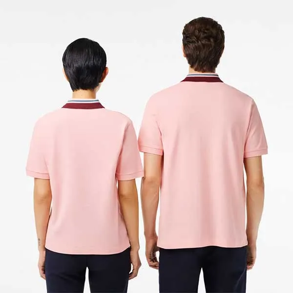Áo Polo Lacoste Relaxed Fit Polo Shirt PH7901 KF9 Màu Hồng Size S - Thời trang - Vua Hàng Hiệu