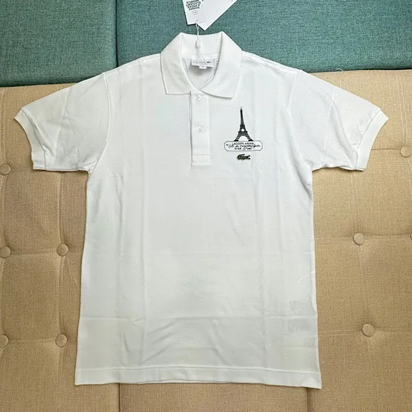 Áo Polo Nam Lacoste Short Sleeve PH3052 001 White Màu Trắng Size XS - Thời trang - Vua Hàng Hiệu