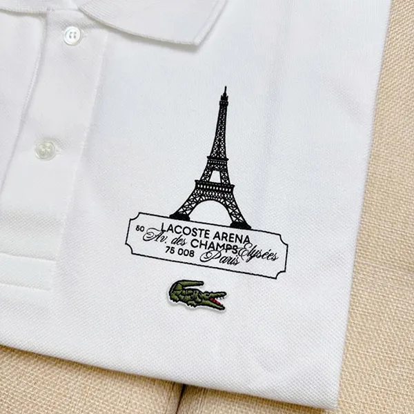 Áo Polo Nam Lacoste Short Sleeve PH3052 001 White Màu Trắng Size XS - Thời trang - Vua Hàng Hiệu