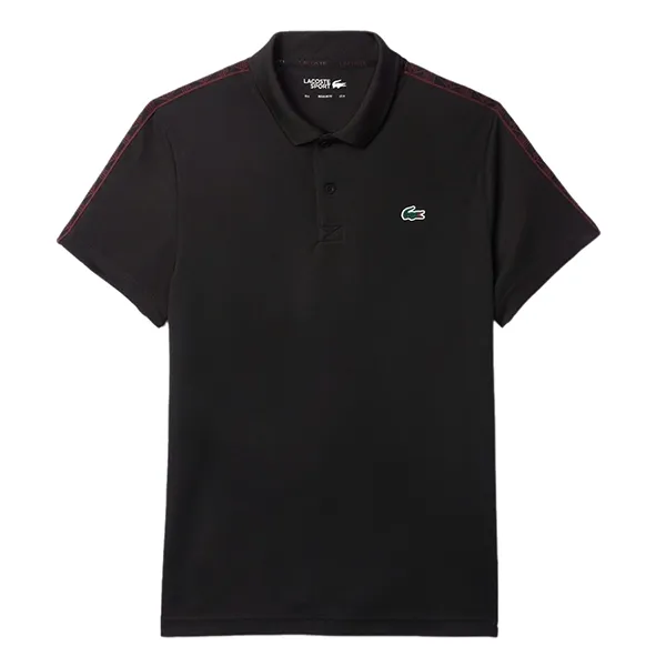 Áo Polo Nam Lacoste Tennis DH2557 Ultra Dry Màu Đen Size 3 - Thời trang - Vua Hàng Hiệu