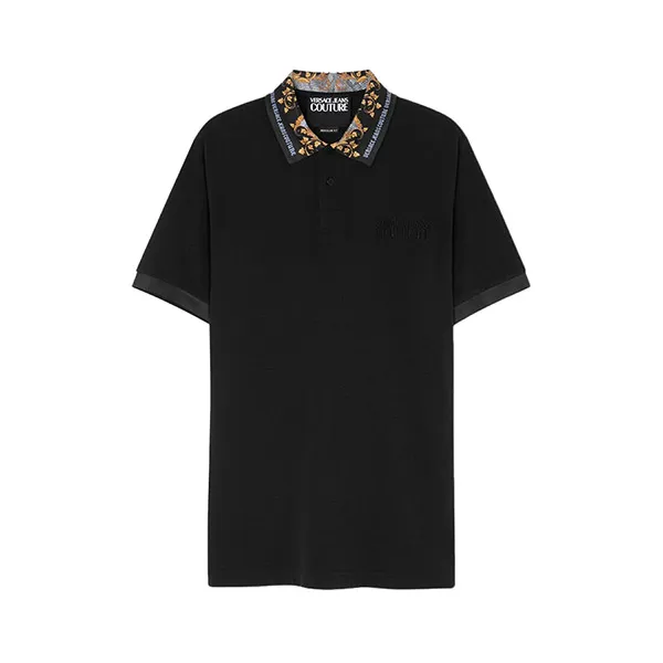 Áo Polo Nam Versace Jeans Couture E77GAGT10ECJ01TE899 Màu Đen Size S