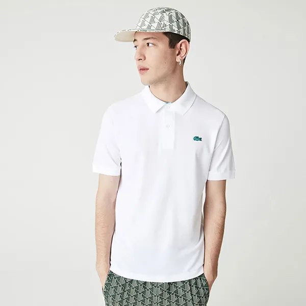 Áo Polo Unisex Lacoste Live Relaxed Fit Stretch Cotton Piqué PH2760-001 Màu Trắng Size XS - Thời trang - Vua Hàng Hiệu