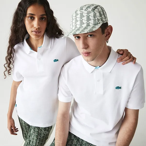 Áo Polo Unisex Lacoste Live Relaxed Fit Stretch Cotton Piqué PH2760-001 Màu Trắng Size XS - Thời trang - Vua Hàng Hiệu