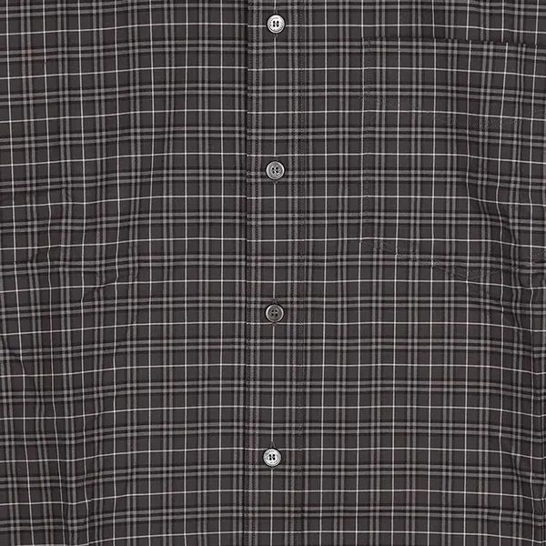 Áo Sơ Mi Dài Tay Nam Burberry Check Shirt Màu Xám Đậm Size M - Thời trang - Vua Hàng Hiệu