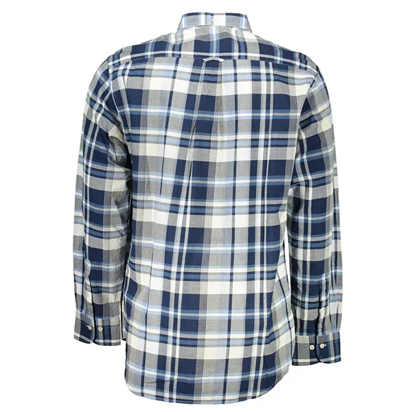 Áo Sơ Mi Dài Tay Nam Gant 19013015930 Màu Xanh Kẻ Size S