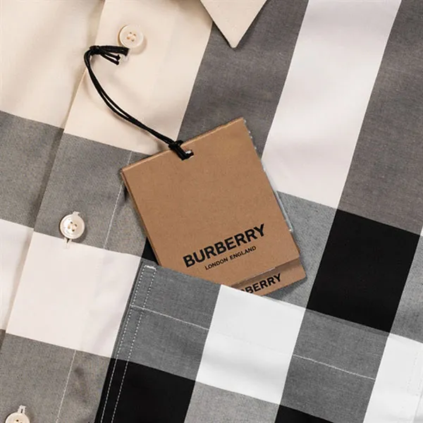 Áo Sơ Mi Nam Burberry SS Claverdon Modern Beige Phối Màu Size M - Thời trang - Vua Hàng Hiệu