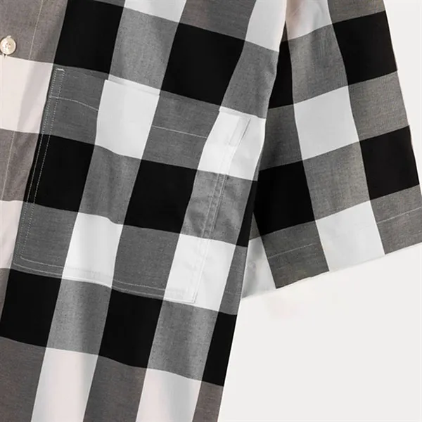 Áo Sơ Mi Cộc Tay Nam Burberry SS Claverdon Modern Beige Phối Màu Size XS - Thời trang - Vua Hàng Hiệu