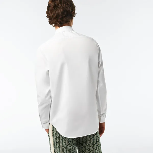 Áo Sơ Mi Nam Lacoste Regular Fit Poplin Shirt CH6273 001 Màu Trắng Size 37 - Thời trang - Vua Hàng Hiệu