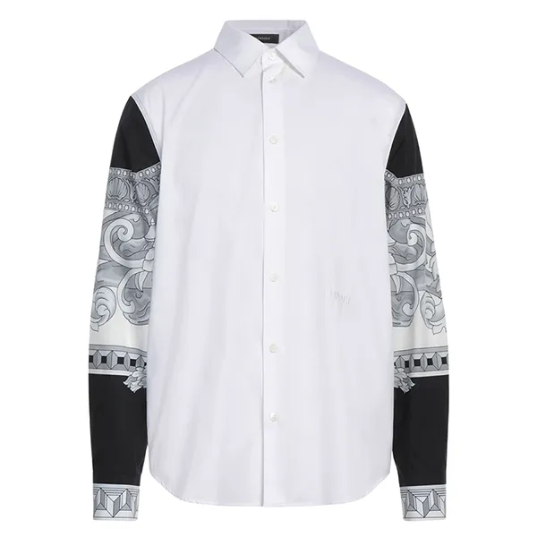 Áo Sơ Mi Nam Versace 2 Tay Street Style 1A08826 Màu Trắng Size 48 - Thời trang - Vua Hàng Hiệu