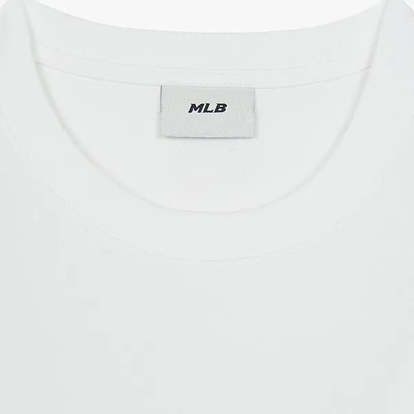 Áo Thun MLB Basic Color Letter Megaover Fit T-Shirt New York Yankees 3ATSB0653-50WHS Màu Trắng