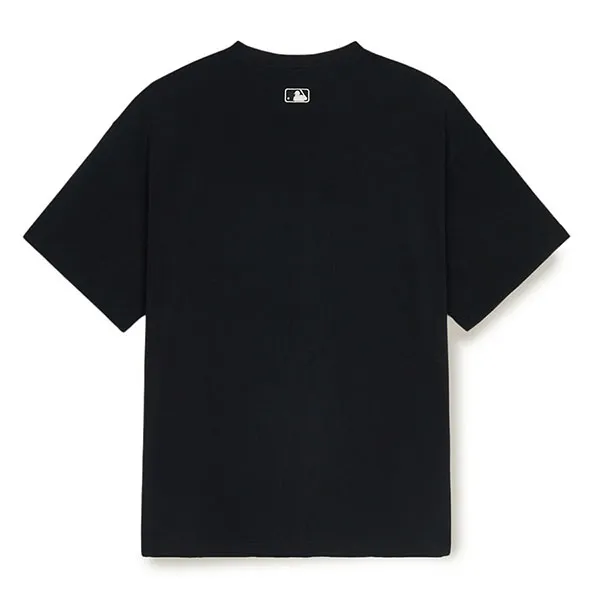 Áo Thun MLB Basic Heavyweight Mega Overfit Short Sleeve New York Yankees T-Shirt 3ATSB4053-50BKS Màu Đen