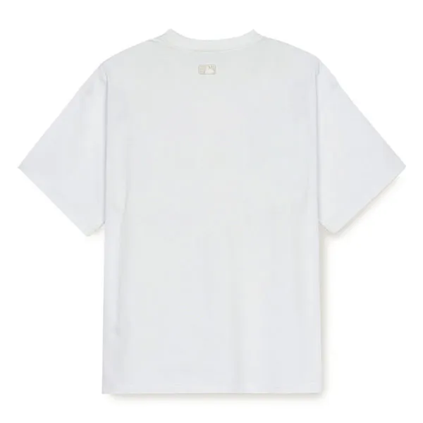 Áo Thun MLB Basic Heavyweight Mega Overfit Short Sleeve New York Yankees T-Shirt 3ATSB4053-50WHS Màu Trắng Size S