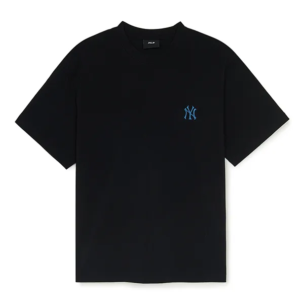 Áo Thun MLB Basic Street Cursive Over Fit T-Shirt New York Yankees 3ATSB5353-50BKS Màu Đen Size XS