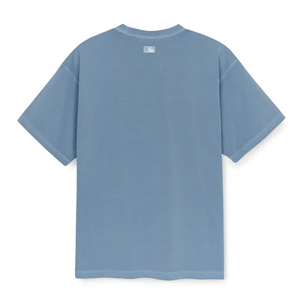 Áo Thun MLB Varsity Vintage Washing Graphic Mega Overfit T-Shirt LA Dodgers 3ATSV0753-07INL Màu Xanh Chàm