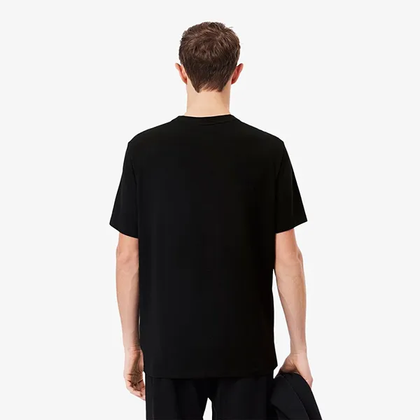 Áo Thun Nam Lacoste Men's Cotton Home Tshirt TH1511-258 Màu Đen Size S