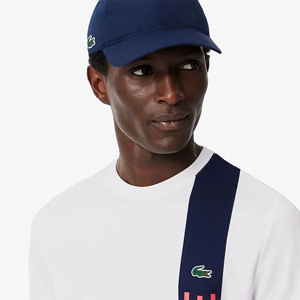 Áo Thun Nam Lacoste Ultra Dry Print Branding Sport T-Shirt TH8938 51 HI1 Màu Trắng Size 3 - Thời trang - Vua Hàng Hiệu