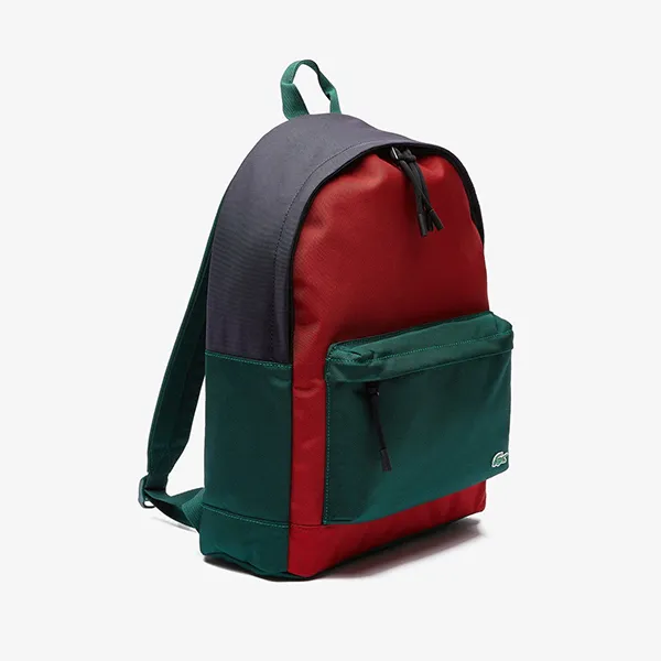 Balo Lacoste Colorblock Canvas Backpack NH3692HZ Phối Màu