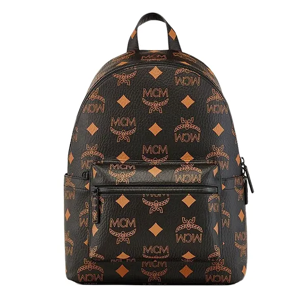 Balo MCM Stark Backpack Cognac MMKDAVE01CO001 Màu Đen