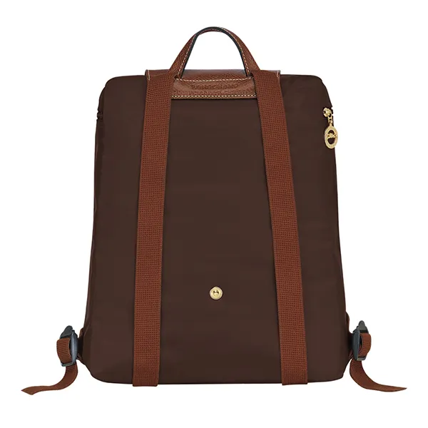 Balo Nữ Longchamp Le Pliage Original M Backpack L1699089P81 Ebony Màu Nâu Đậm - Túi xách - Vua Hàng Hiệu