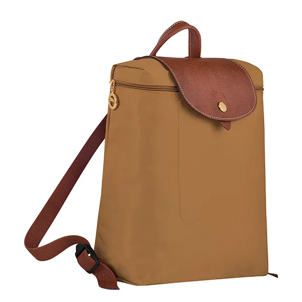 Balo Nữ Longchamp Le Pliage Original M Backpack L1699089P86 Fawn Màu Nâu - Túi xách - Vua Hàng Hiệu