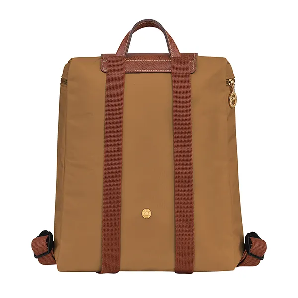Balo Nữ Longchamp Le Pliage Original M Backpack L1699089P86 Fawn Màu Nâu - Túi xách - Vua Hàng Hiệu