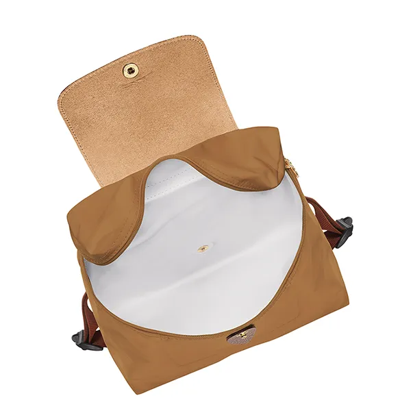 Balo Nữ Longchamp Le Pliage Original M Backpack L1699089P86 Fawn Màu Nâu - Túi xách - Vua Hàng Hiệu
