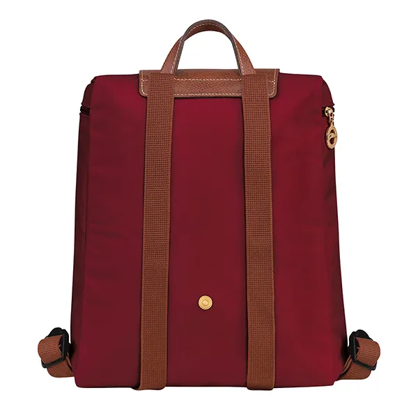 Balo Nữ Longchamp Le Pliage Original M Backpack L1699089P59 Red Màu Đỏ - Túi xách - Vua Hàng Hiệu