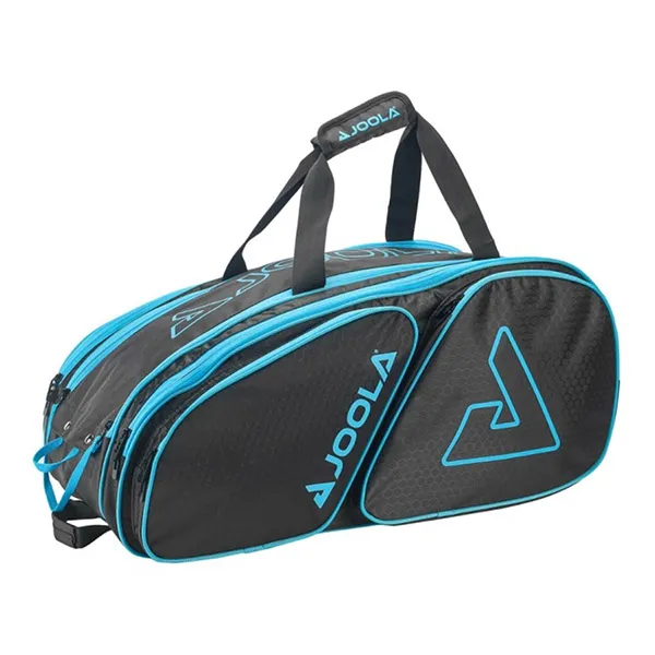 Balo Tenis/Pickleball Joola Tour Elite Hot Black & Light Blue Màu Đen/Xanh Blue - Túi xách - Vua Hàng Hiệu