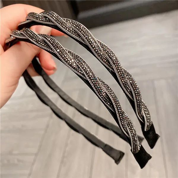 Băng Đô Meri Glam Wave HC148 Màu Đen
