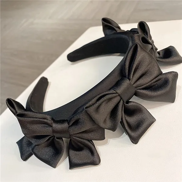 Băng Đô Meri Pretty Bow HC137 Màu Đen