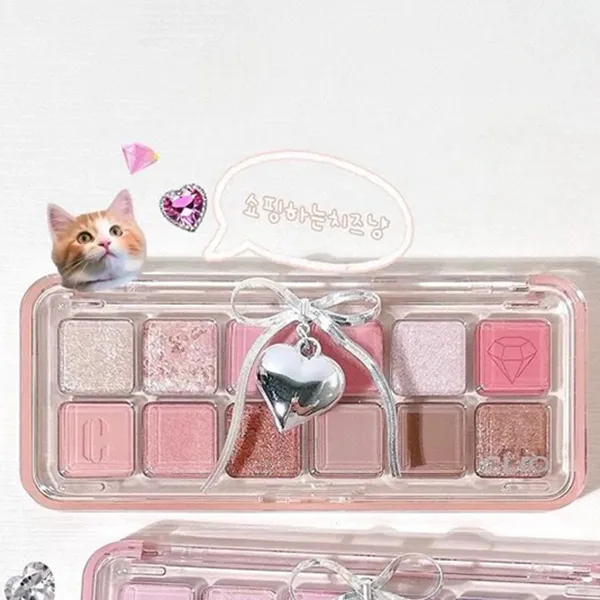 Bảng Phấn Mắt Clio 12 Ô Pro Eye Palette Air Tone 11-Shopping Cheese 7.2g