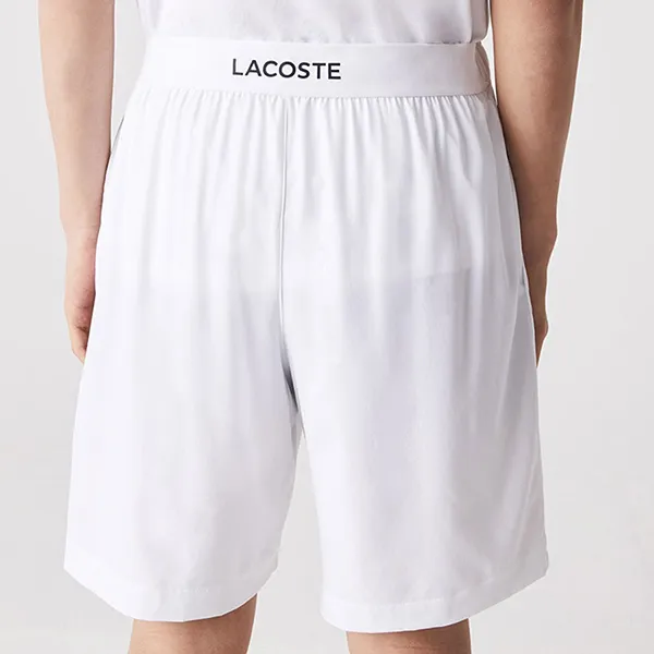 Bộ Quần Áo Cộc Tay Nam Lacoste Men's Sport GH6961 / DH0872 Màu Trắng/Xanh Size 3