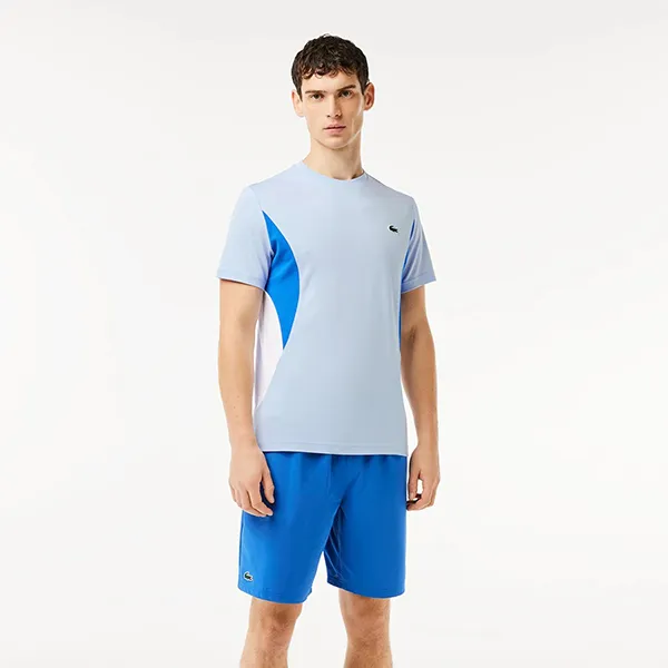 Bộ Quần Áo Cộc Tay Nam Lacoste Tennis x Novak Djokovic GH5219 / TH7539 Màu Xanh Blue Size 3 - Thời trang - Vua Hàng Hiệu
