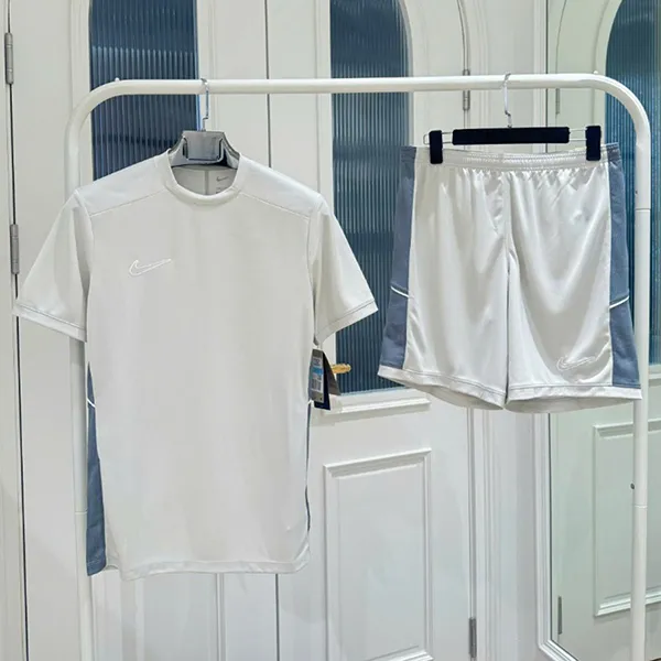 Bộ Quần Áo Cộc Tay Nam Nike Academy Màu Trắng Ngà Size S (Form Âu) - Thời trang - Vua Hàng Hiệu