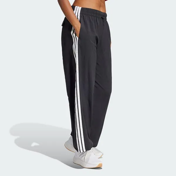 Bộ Quần Áo Nữ Adidas Essentials Three Stripes JY8570 + JE1306 Màu Đen Size M