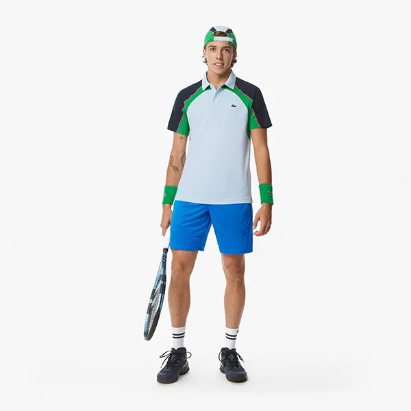 Bộ Quần Áo Thể Thao Nam Lacoste Men's Tennis Ultra Dry GH8950/DH8955 Phối Màu Xanh - Thời trang - Vua Hàng Hiệu