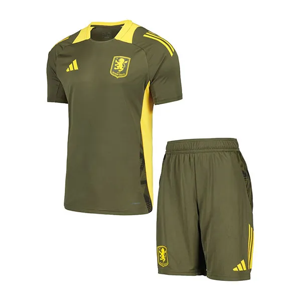Bộ Thể Thao Adidas Aston Villa Training Jersey Màu Xanh Olive Size S (Form Âu) - Thời trang - Vua Hàng Hiệu