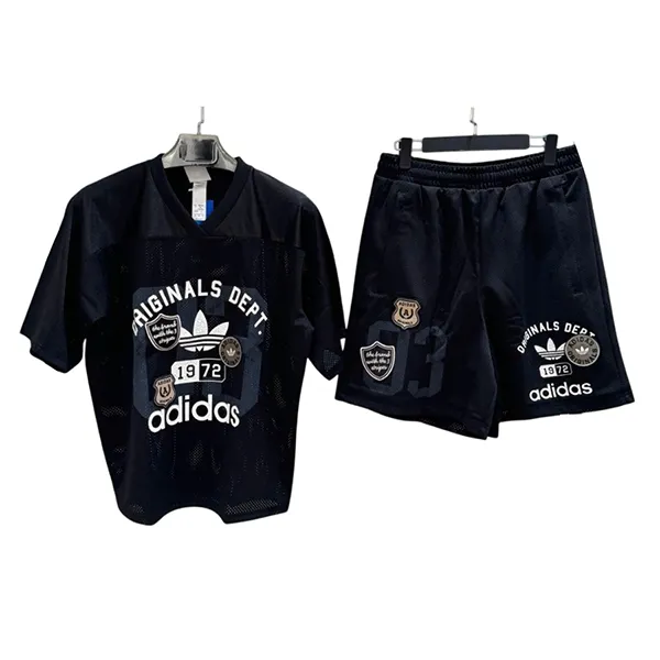 Bộ Thể Thao Adidas Originals Dept Màu Đen Size S (Form Á)