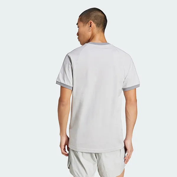 Bộ Thể Thao Nam Adidas Adicolor Classics 3-Stripes Tee Màu Xám Size S (Form Âu)