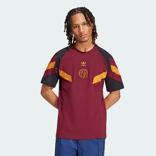 Bộ Thể Thao Nam Adidas AS Roma Originals Black IM7457/IM7454 Màu Đen Phối Đỏ Size S (Form Âu) - Thời trang - Vua Hàng Hiệu