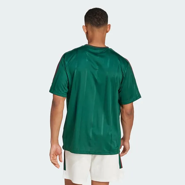 Bộ Thể Thao Nam Adidas House Of Tiro Nations Pack Tee Sport Dark Green/ White Short Màu Xanh Trắng Size S (Form Âu)