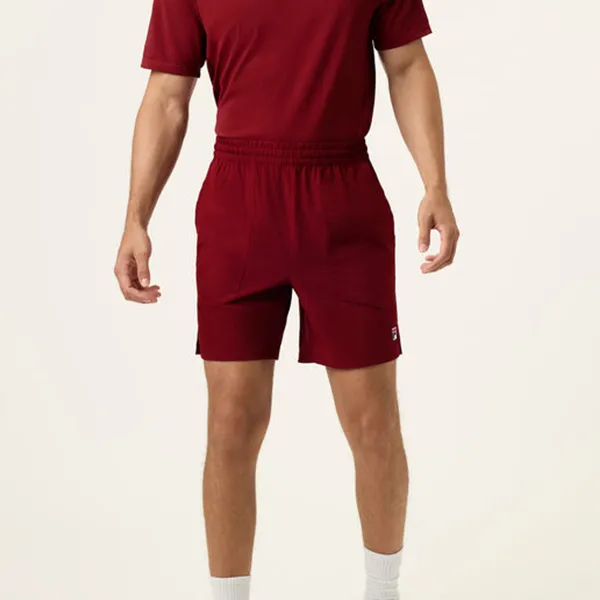 Bộ Thể Thao Nam Fila Tennis Essentials Màu Đỏ Đô Size M (Form Âu)