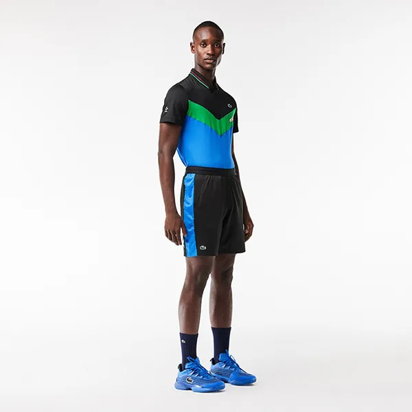 Bộ Thể Thao Nam Lacoste Tennis x Daniil Medvedev Regular Fit Màu Xanh Đen Size 2 - Thời trang - Vua Hàng Hiệu