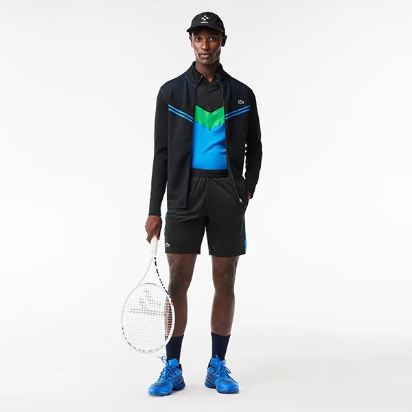 Bộ Thể Thao Nam Lacoste Tennis x Daniil Medvedev Regular Fit Màu Xanh Đen Size 2 - Thời trang - Vua Hàng Hiệu