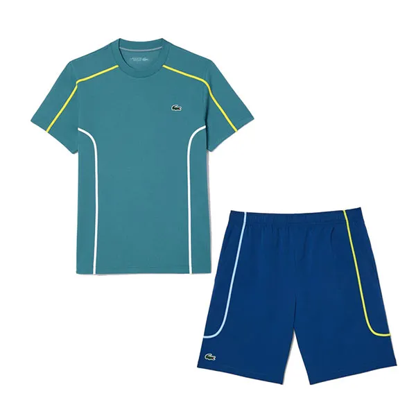 Bộ Thể Thao Nam Lacoste Ultra Dry Piqué Tennis TH7545 / GH7460 Phối Màu Xanh - Thời trang - Vua Hàng Hiệu