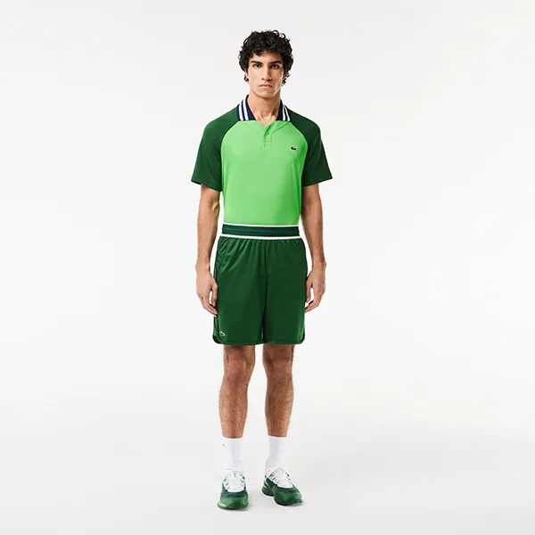 Bộ Thể Thao Nam Lacoste Ultra-Dry Slim Fit Tennis DH7381 IUX/ GH7403 132 Màu Xanh Lá Size 5 - Thời trang - Vua Hàng Hiệu