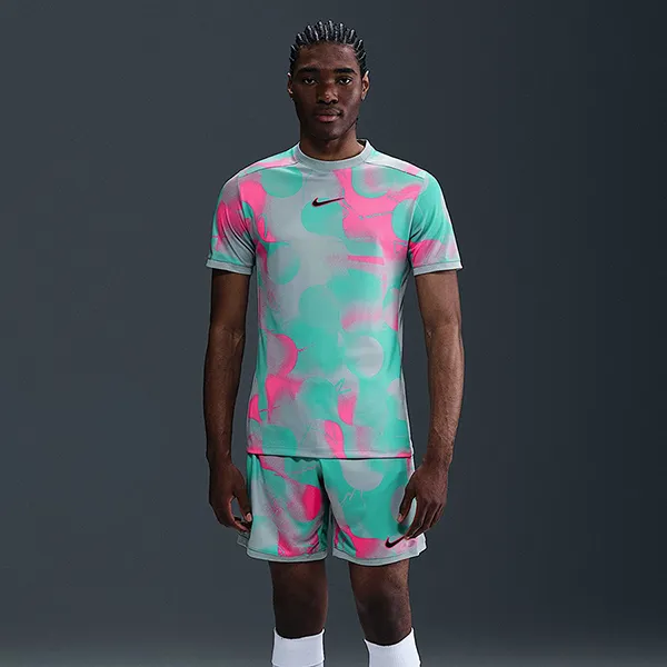 Bộ Thể Thao Nam Nike Academy Graphic Màu Xanh/Hồng (Form Âu) Size S - Thời trang - Vua Hàng Hiệu