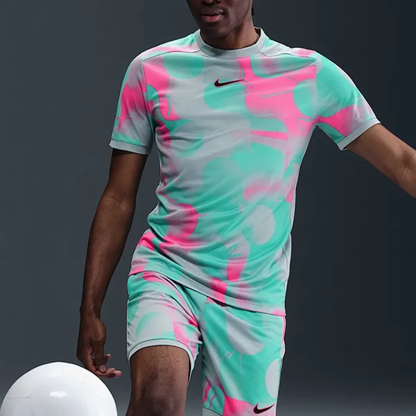 Bộ Thể Thao Nam Nike Academy Graphic Màu Xanh/Hồng (Form Âu) Size S - Thời trang - Vua Hàng Hiệu
