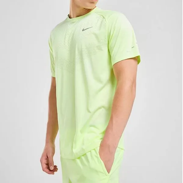 Bộ Thể Thao Nam Nike Stride Short Running Màu Xanh Nõn Chuối Size S (Form Á)